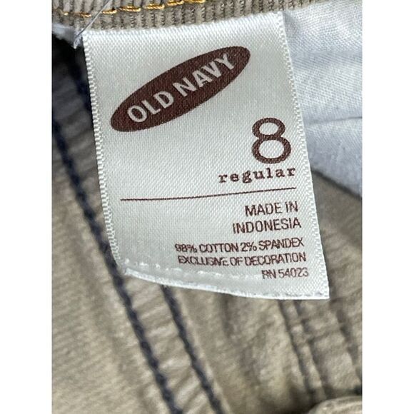 Old navy corduroy flare jeans womens sz 8 mid rise stretch denim retro Y2K - Picture 12 of 12